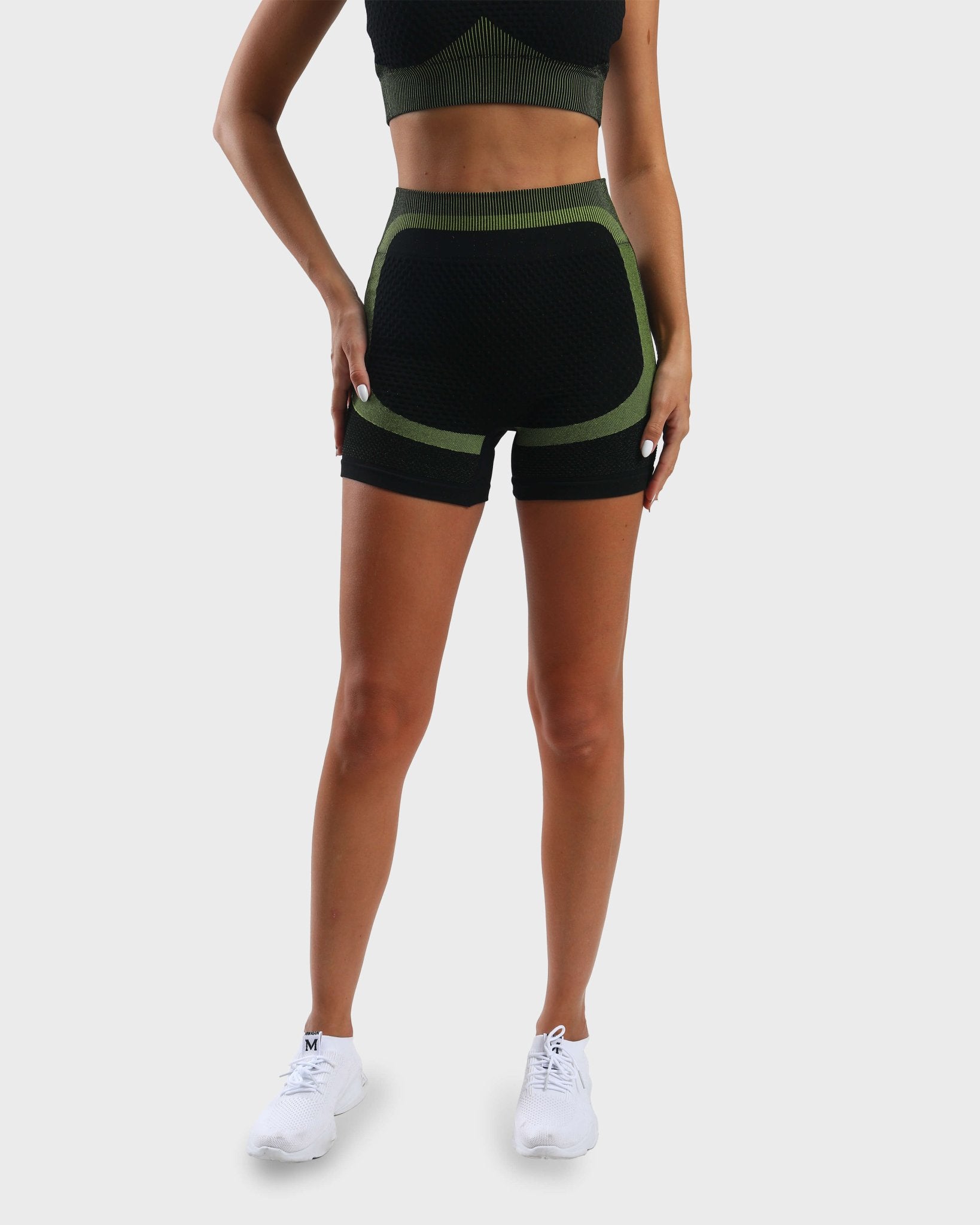 Fierce Jungle Greenish Shorts - MIOFAR
