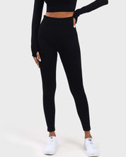 Momentum All Black Leggings - MIOFAR